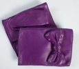 Летние женские перчатки Eleganzza, цвет: фиолетовый 00111547 2010 г инфо 10670u.