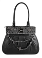 Кожаная сумка Eleganzza, цвет: серый Z20 - 3623 2010 г инфо 11794v.