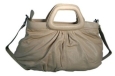 Кожаная летняя сумка Palio, цвет: бежевый K9530 2009 г инфо 11824v.