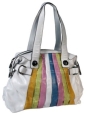 Кожаная летняя сумка Eleganzza, цвет: белый ZO - 1353-1 2009 г инфо 11890v.