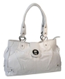 Кожаная летняя сумка Palio, цвет: белый K9596W1 2009 г инфо 11931v.
