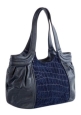 Кожаная сумка Eleganzza, цвет: темно-синий Z56A - 1700 2010 г инфо 12033v.