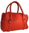 Кожаная сумка Eleganzza, цвет: красный Z21 - 1458 2009 г инфо 12044v.