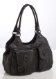 Кожаная сумка Palio, цвет: черный 10378A 2010 г инфо 6928w.