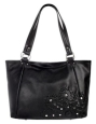 Кожаная сумка Eleganzza, цвет: черный Z20 - 1627 2010 г инфо 6956w.